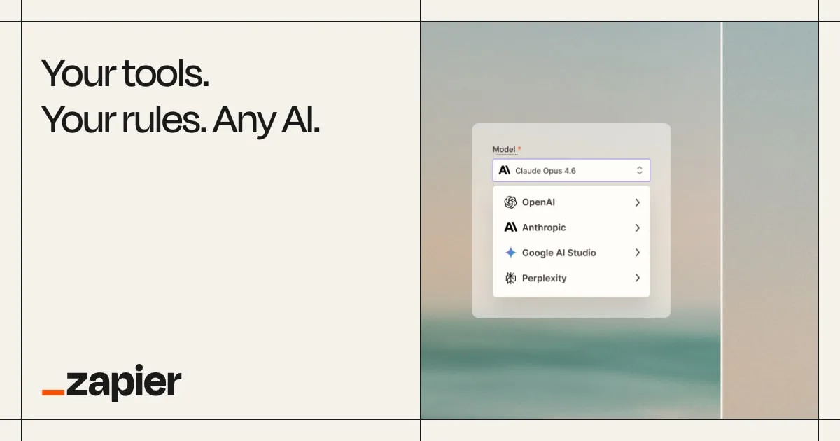 Zapier's own social preview image for its automation platform